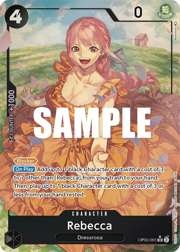 Rebecca (Alternate Art) [Awakening of the New Era] | Shuffle n Cut Hobbies & Games