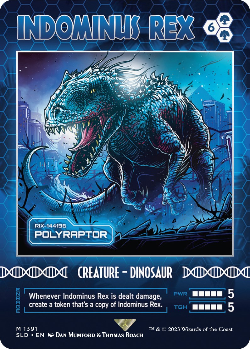 Indominus Rex - Polyraptor [Secret Lair Drop Series] | Shuffle n Cut Hobbies & Games
