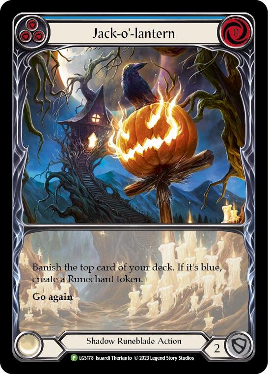 Jack-o'-lantern (Blue) [LGS178] (Promo) | Shuffle n Cut Hobbies & Games