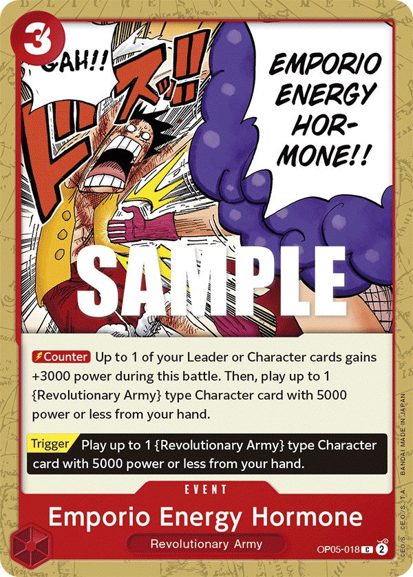Emporio Energy Hormone [Awakening of the New Era] | Shuffle n Cut Hobbies & Games