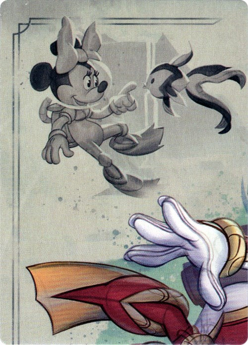 Minnie Mouse - Wide-Eyed Diver Puzzle Insert (Top Left) [Rise of the Floodborn] | Shuffle n Cut Hobbies & Games