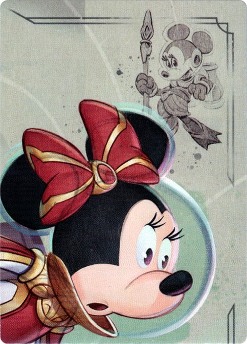Minnie Mouse - Wide-Eyed Diver Puzzle Insert (Top Right) [Rise of the Floodborn] | Shuffle n Cut Hobbies & Games