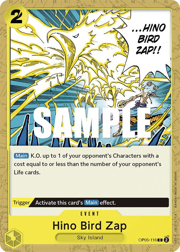 Hino Bird Zap [Awakening of the New Era] | Shuffle n Cut Hobbies & Games