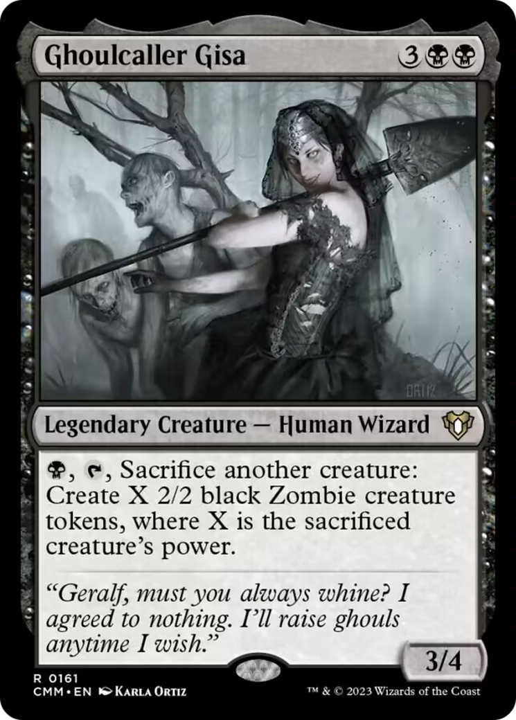 Ghoulcaller Gisa [Commander Masters] | Shuffle n Cut Hobbies & Games
