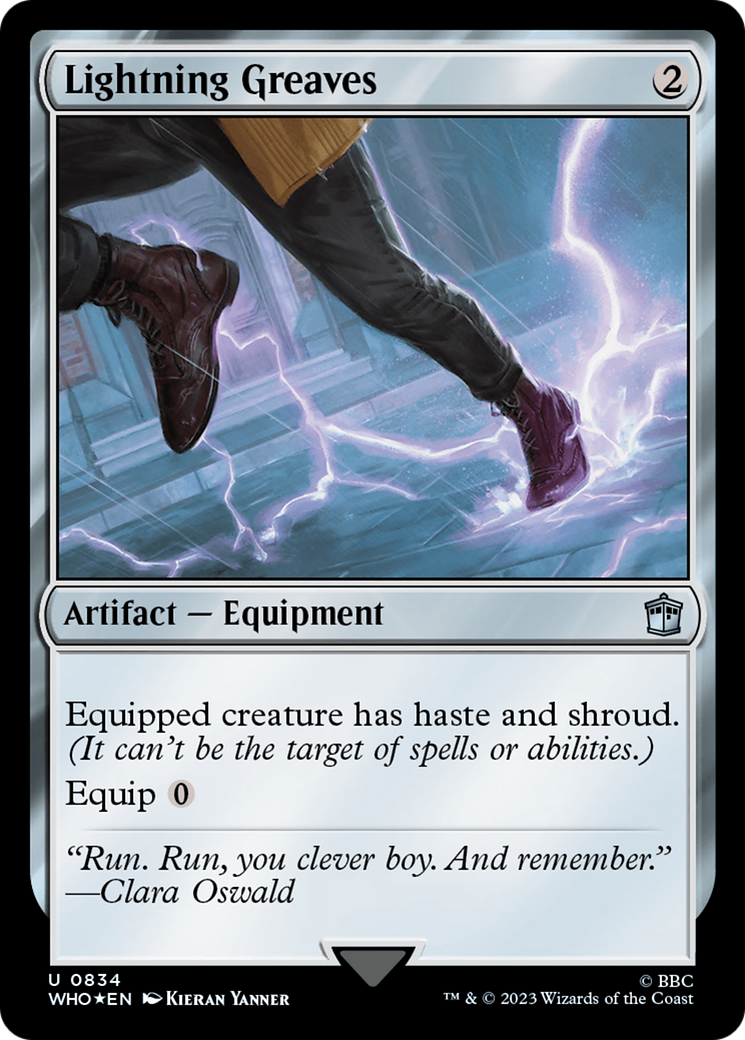 Lightning Greaves (Surge Foil) [Doctor Who] | Shuffle n Cut Hobbies & Games