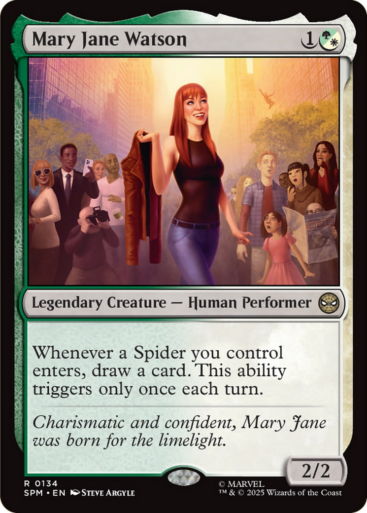 Mary Jane Watson [Marvel's Spider-Man] | Shuffle n Cut Hobbies & Games