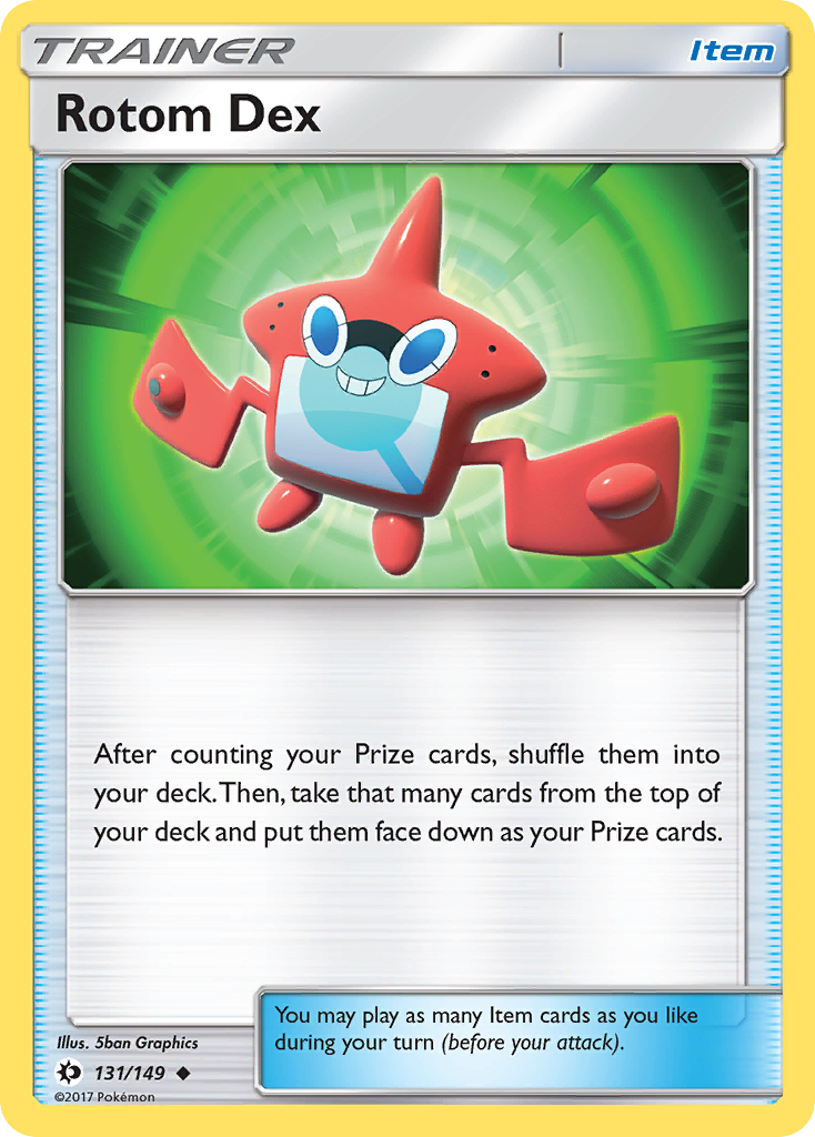 Rotom Dex (131/149) [Sun & Moon: Base Set] | Shuffle n Cut Hobbies & Games