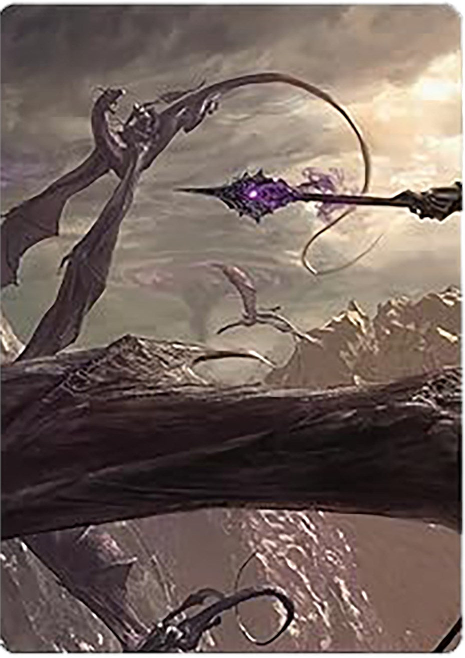 Nazgul Battle-Mace Art Card [The Lord of the Rings: Tales of Middle-earth Art Series] | Shuffle n Cut Hobbies & Games
