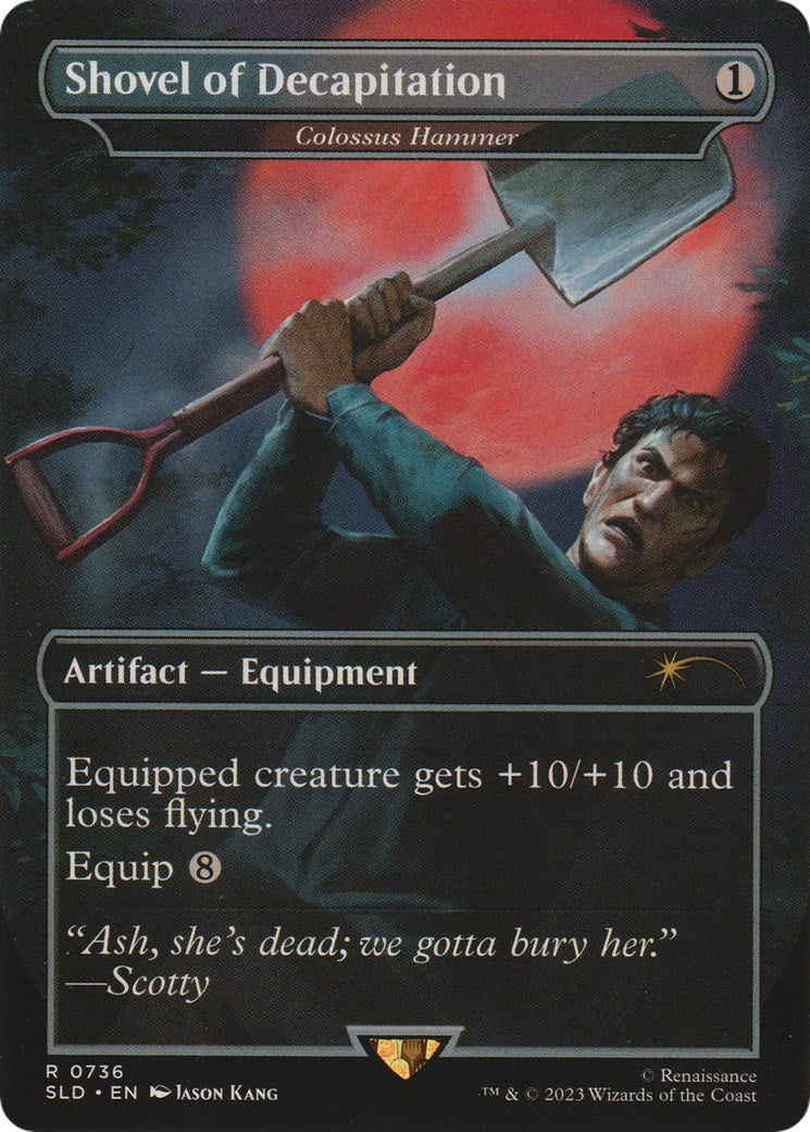 Shovel of Decapitation - Colossus Hammer [Secret Lair Drop Series] | Shuffle n Cut Hobbies & Games