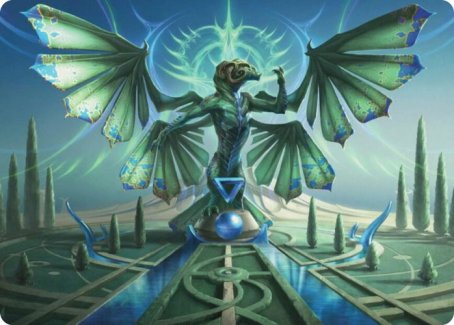 Tanazir Quandrix Art Card [Strixhaven: School of Mages Art Series] | Shuffle n Cut Hobbies & Games