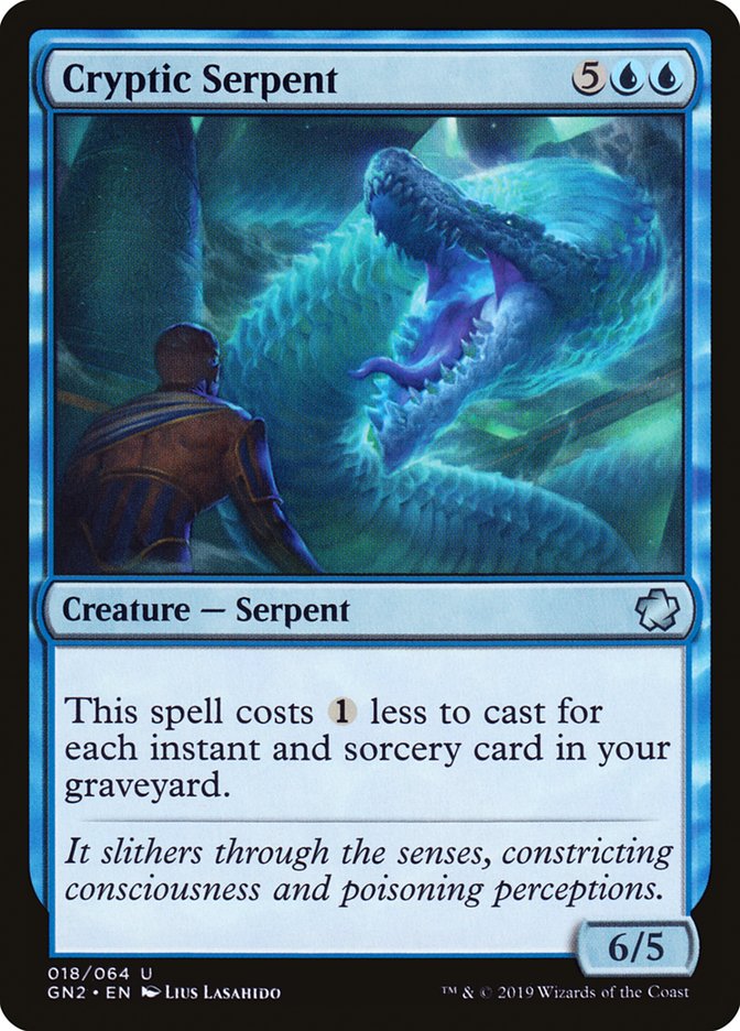 Cryptic Serpent [Game Night 2019] | Shuffle n Cut Hobbies & Games