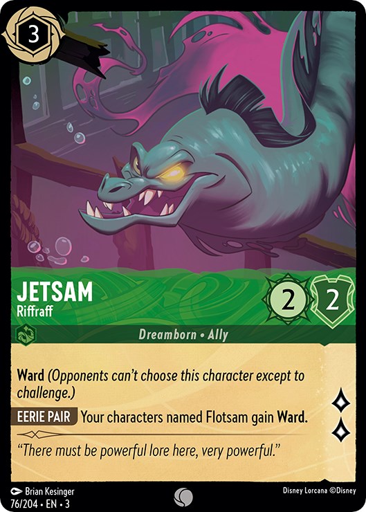 Jetsam - Riffraff (76/204) [Into the Inklands] | Shuffle n Cut Hobbies & Games