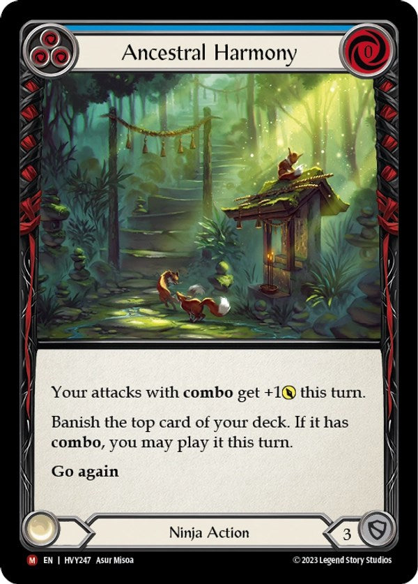 Ancestral Harmony [HVY247] (Heavy Hitters)  Rainbow Foil | Shuffle n Cut Hobbies & Games