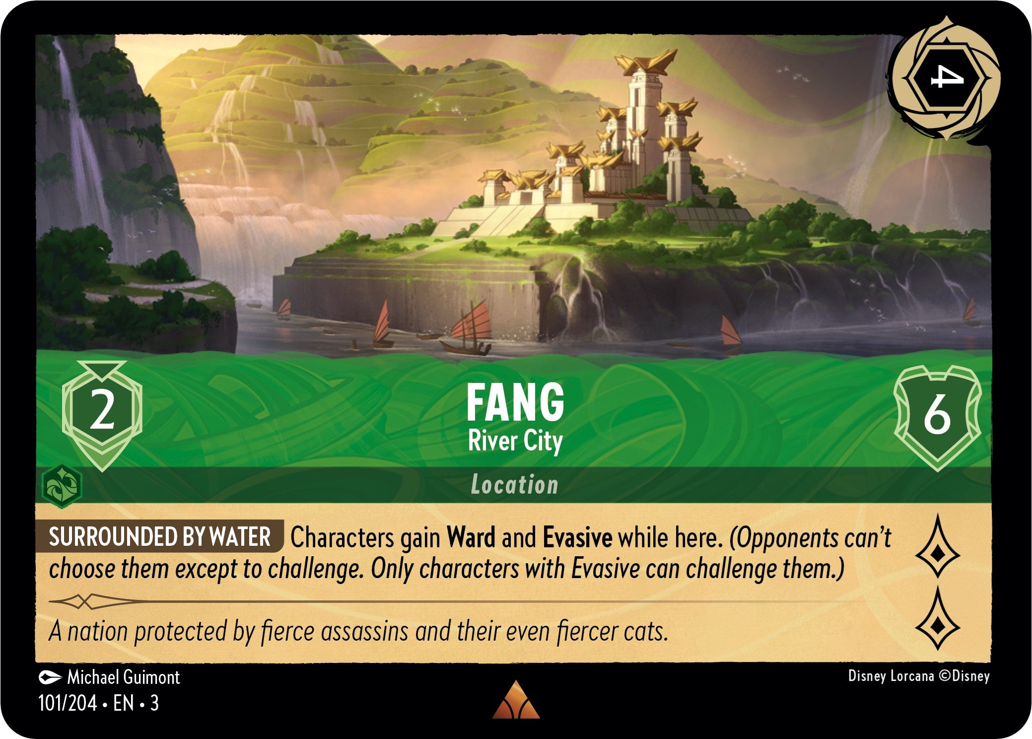 Fang - River City (101/204) [Into the Inklands] | Shuffle n Cut Hobbies & Games