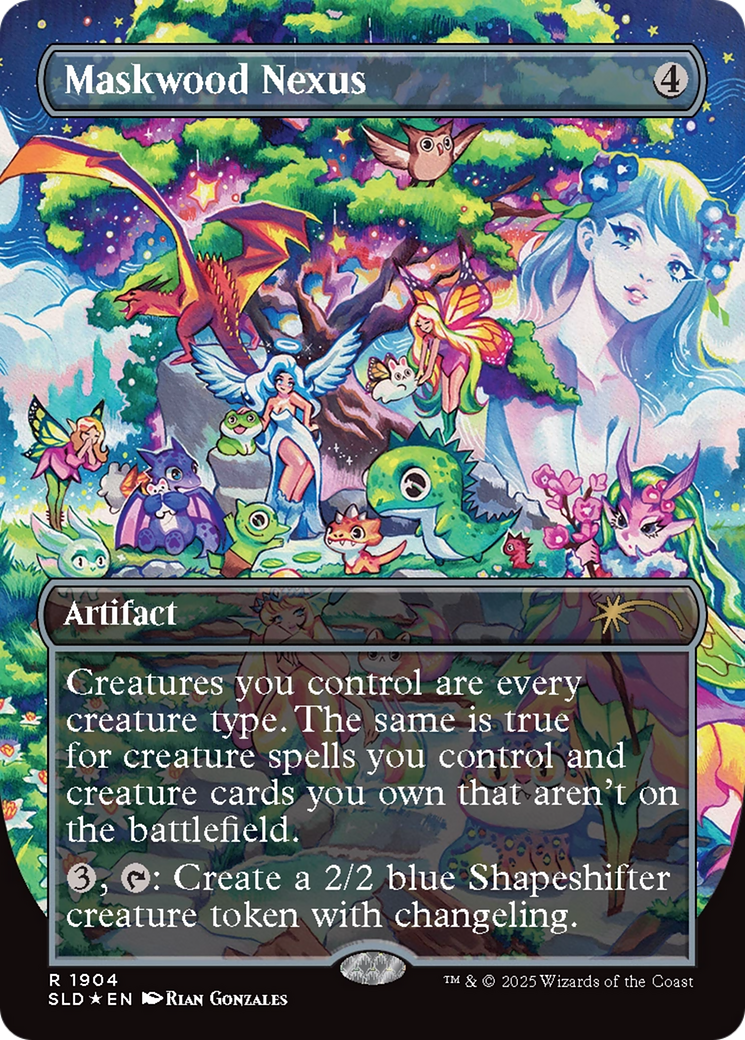 Maskwood Nexus (Double Rainbow Foil) [Secret Lair Drop Series] | Shuffle n Cut Hobbies & Games