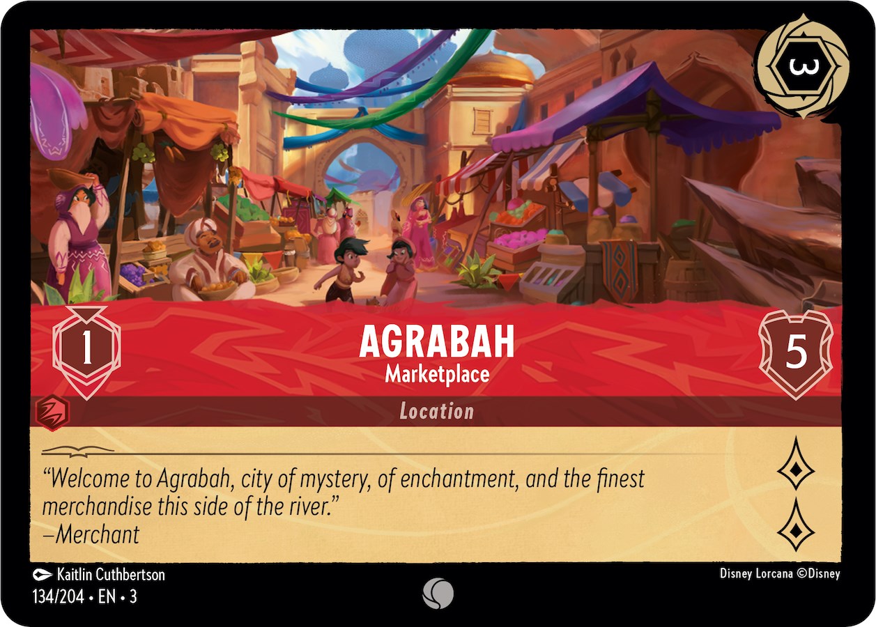 Agrabah - Marketplace (134/204) [Into the Inklands] | Shuffle n Cut Hobbies & Games