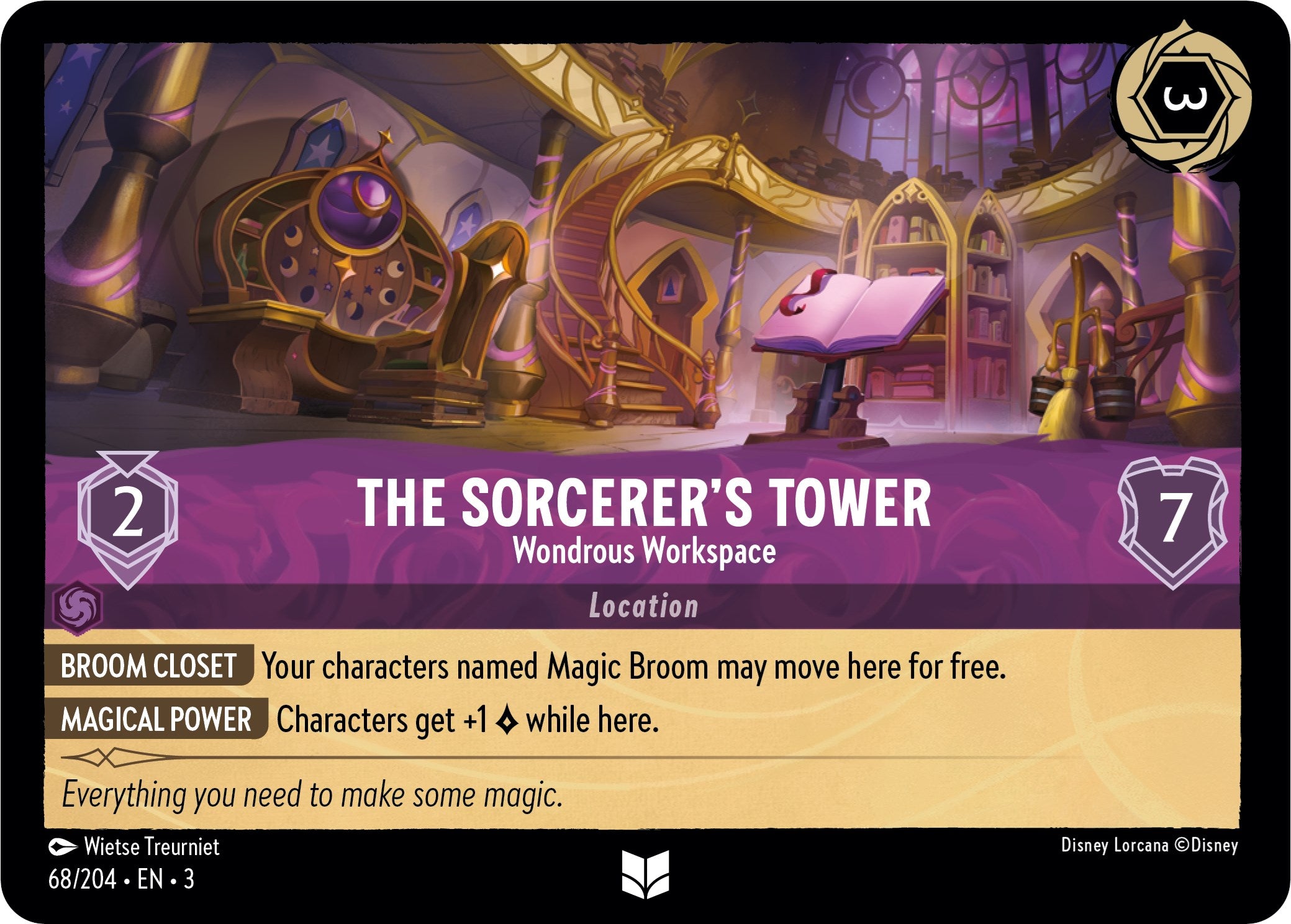 The Sorcerer's Tower - Wondrous Workspace (68/204) [Into the Inklands] | Shuffle n Cut Hobbies & Games