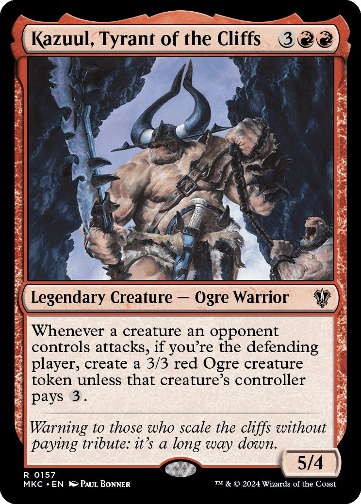 Kazuul, Tyrant of the Cliffs [Murders at Karlov Manor Commander] | Shuffle n Cut Hobbies & Games