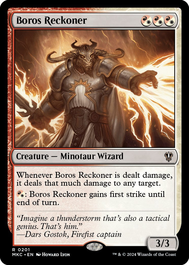 Boros Reckoner [Murders at Karlov Manor Commander] | Shuffle n Cut Hobbies & Games