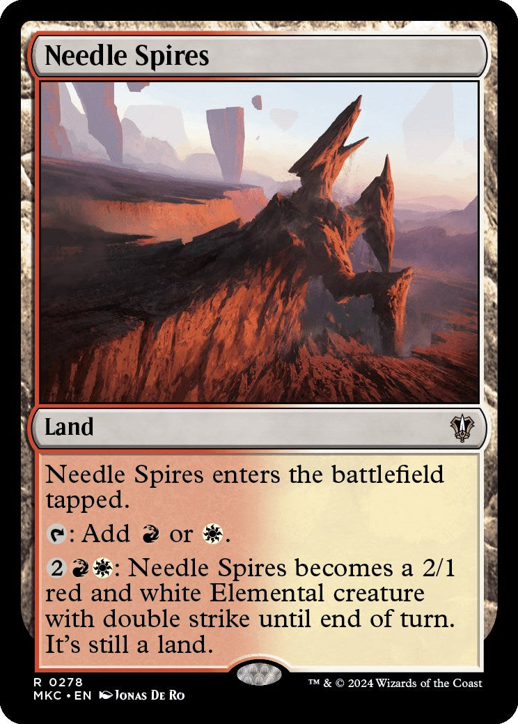 Needle Spires [Murders at Karlov Manor Commander] | Shuffle n Cut Hobbies & Games