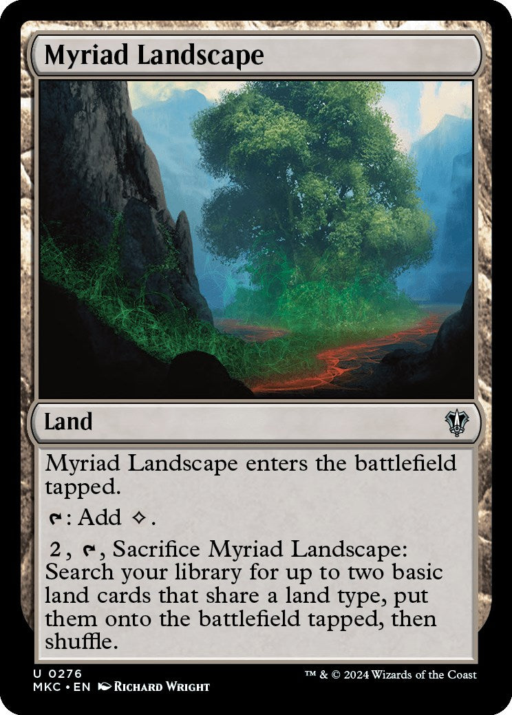 Myriad Landscape [Murders at Karlov Manor Commander] | Shuffle n Cut Hobbies & Games