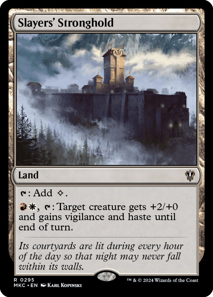 Slayers' Stronghold [Murders at Karlov Manor Commander] | Shuffle n Cut Hobbies & Games