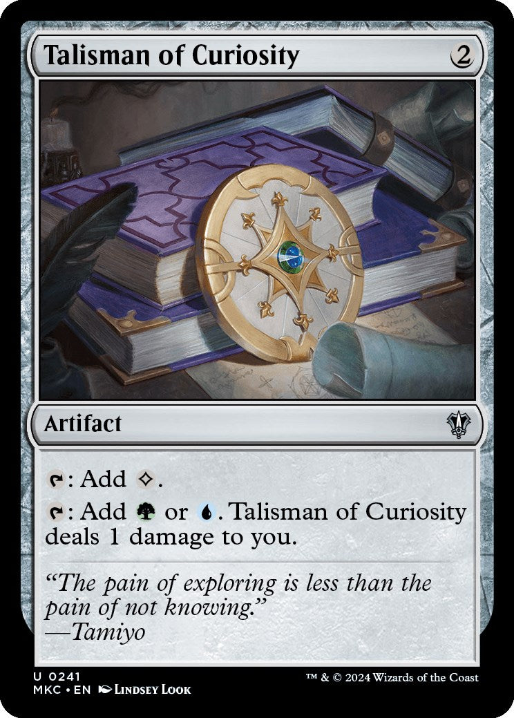 Talisman of Curiosity [Murders at Karlov Manor Commander] | Shuffle n Cut Hobbies & Games