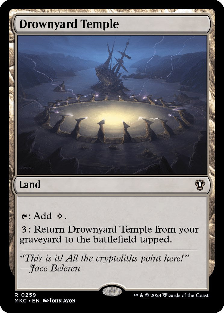 Drownyard Temple [Murders at Karlov Manor Commander] | Shuffle n Cut Hobbies & Games