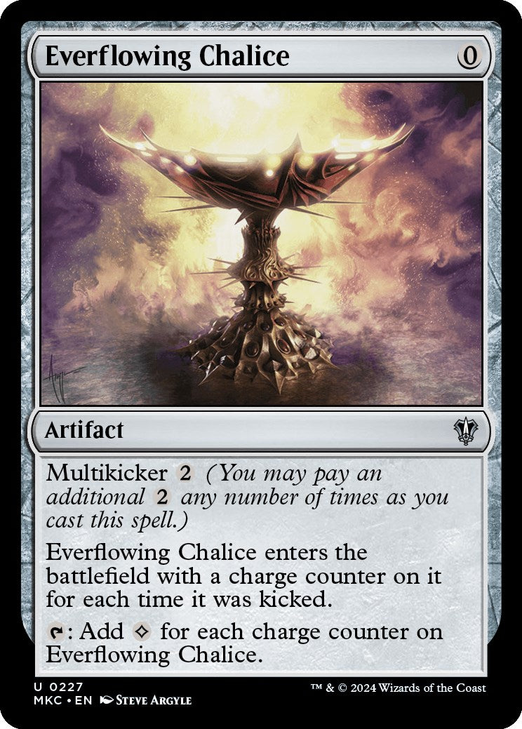 Everflowing Chalice [Murders at Karlov Manor Commander] | Shuffle n Cut Hobbies & Games