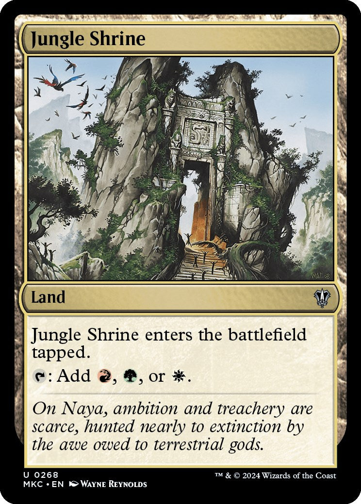 Jungle Shrine [Murders at Karlov Manor Commander] | Shuffle n Cut Hobbies & Games
