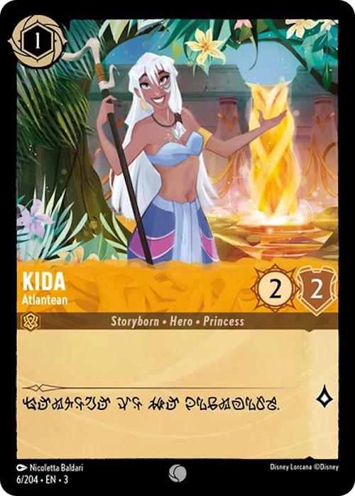 Kida - Atlantean (6/204) [Into the Inklands] | Shuffle n Cut Hobbies & Games