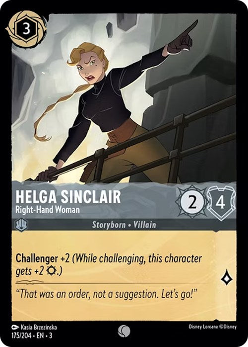 Helga Sinclair - Right-Hand Woman (175/204) [Into the Inklands] | Shuffle n Cut Hobbies & Games