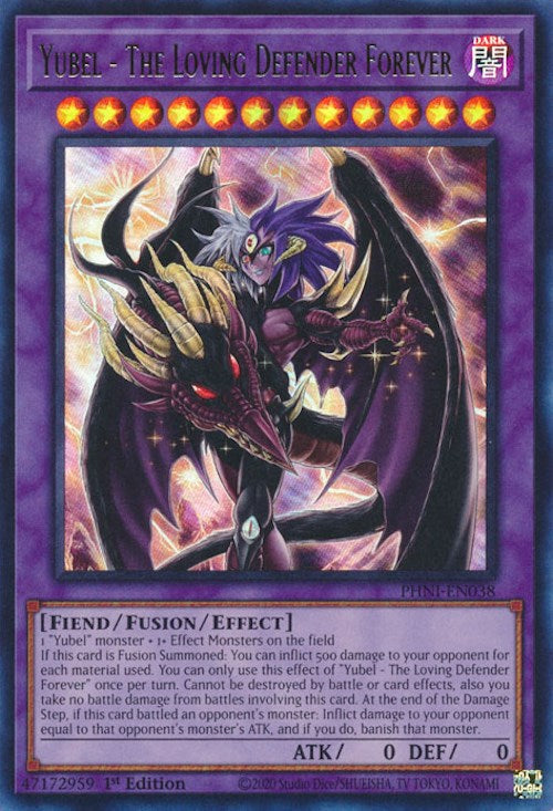 Yubel - The Loving Defender Forever [PHNI-EN038] Ultra Rare | Shuffle n Cut Hobbies & Games