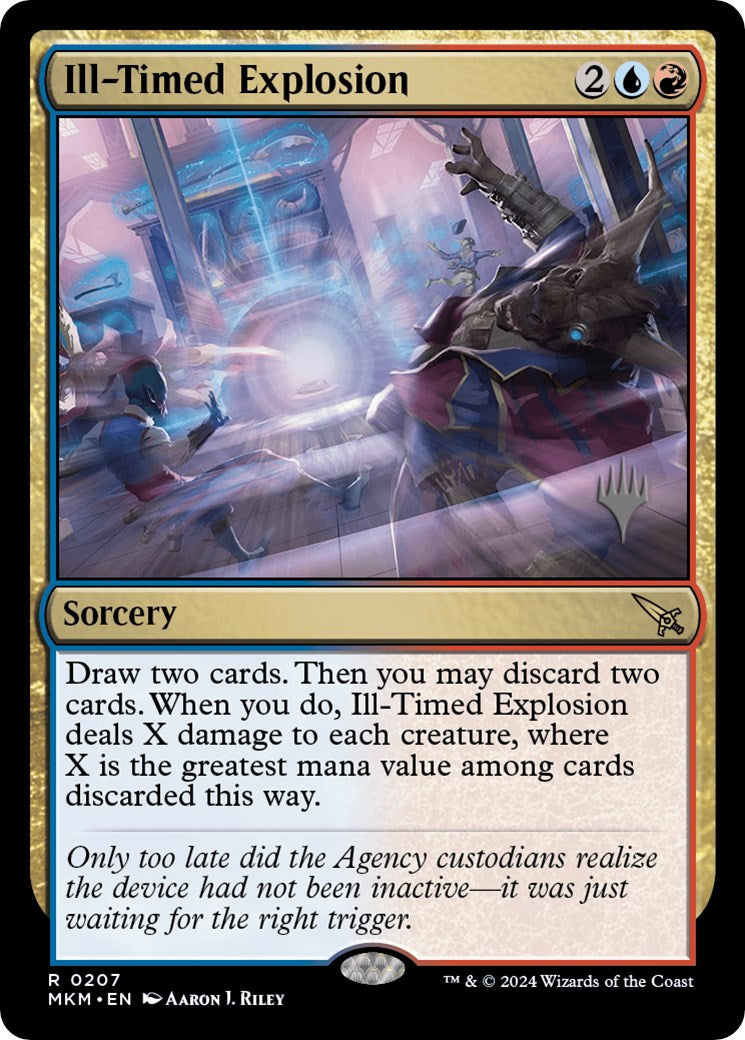 Ill-Timed Explosion (Promo Pack) [Murders at Karlov Manor Promos] | Shuffle n Cut Hobbies & Games