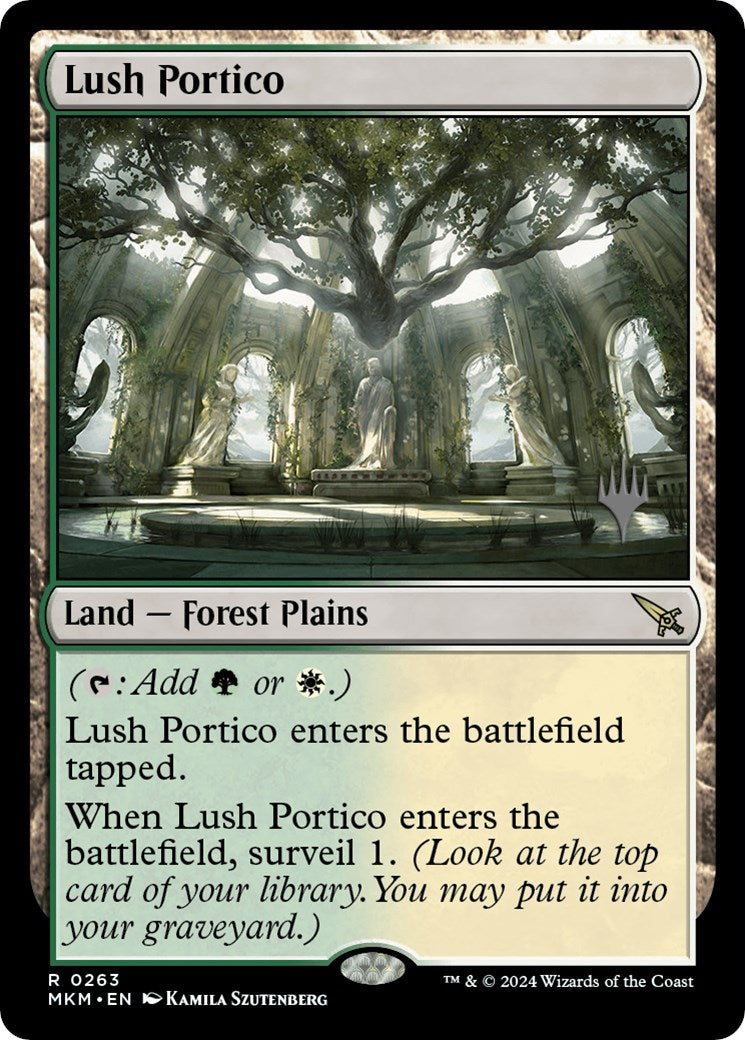 Lush Portico (Promo Pack) [Murders at Karlov Manor Promos] | Shuffle n Cut Hobbies & Games