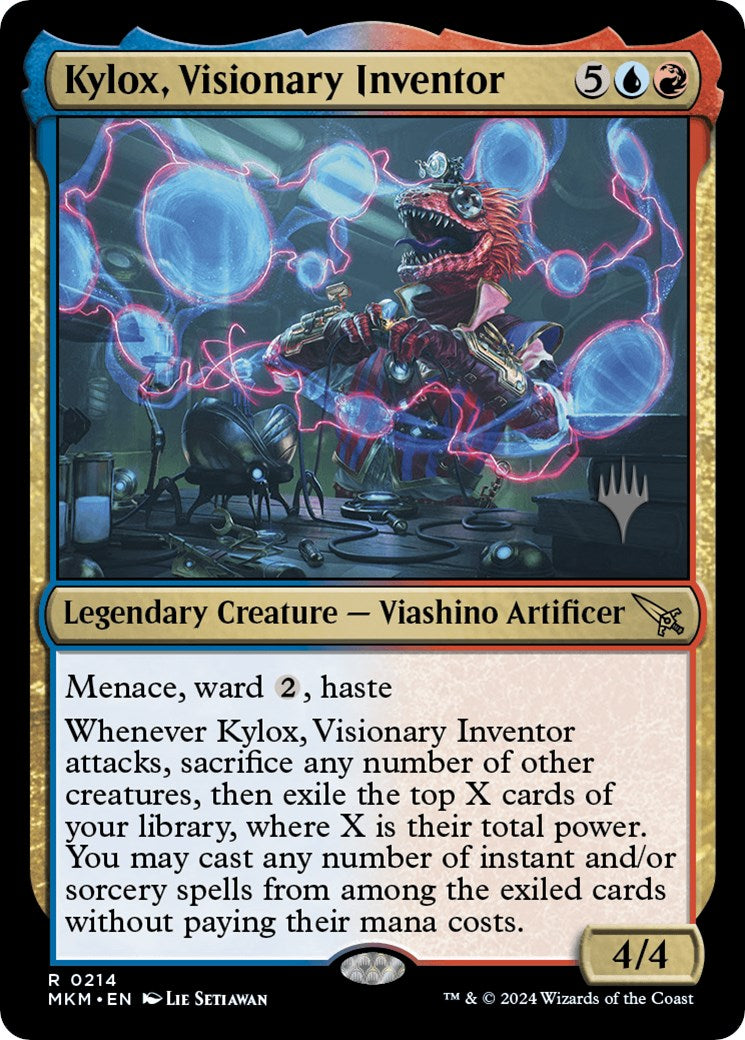 Kylox, Visionary Inventor (Promo Pack) [Murders at Karlov Manor Promos] | Shuffle n Cut Hobbies & Games
