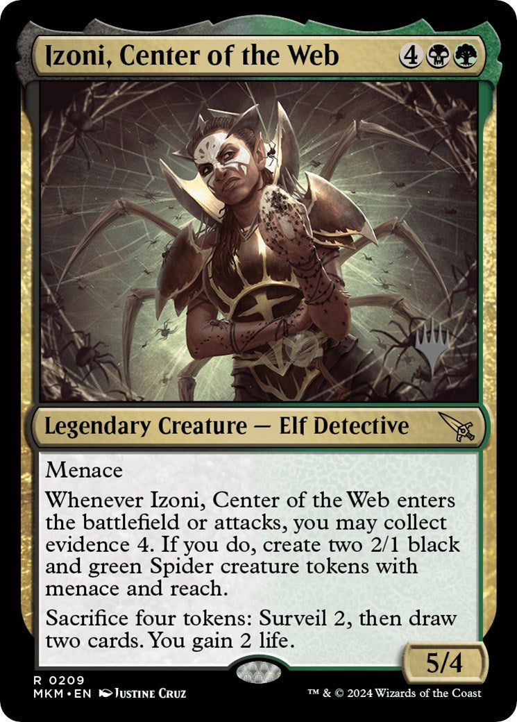 Izoni, Center of the Web (Promo Pack) [Murders at Karlov Manor Promos] | Shuffle n Cut Hobbies & Games