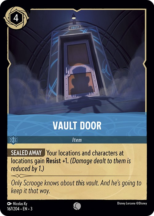 Vault Door (167/204) [Into the Inklands] | Shuffle n Cut Hobbies & Games