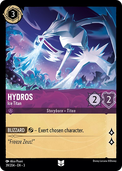 Hydros - Ice Titan (39/204) [Into the Inklands] | Shuffle n Cut Hobbies & Games