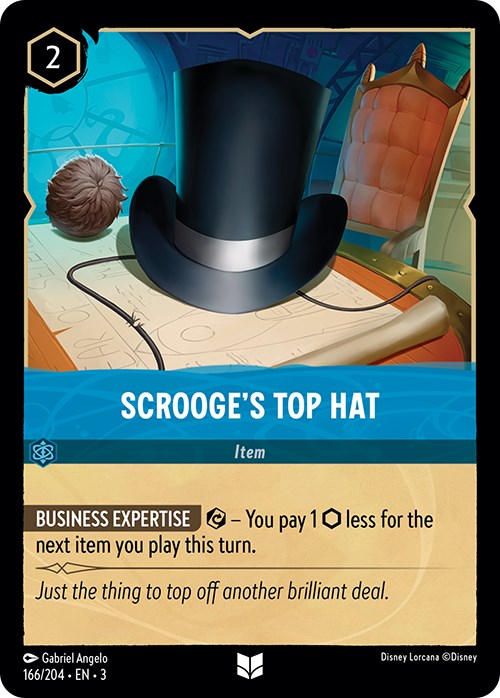 Scrooge's Top Hat (166/204) [Into the Inklands] | Shuffle n Cut Hobbies & Games