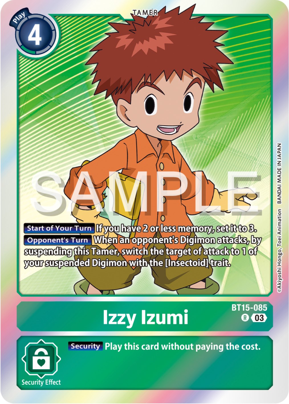 Izzy Izumi [BT15-085] [Exceed Apocalypse] | Shuffle n Cut Hobbies & Games