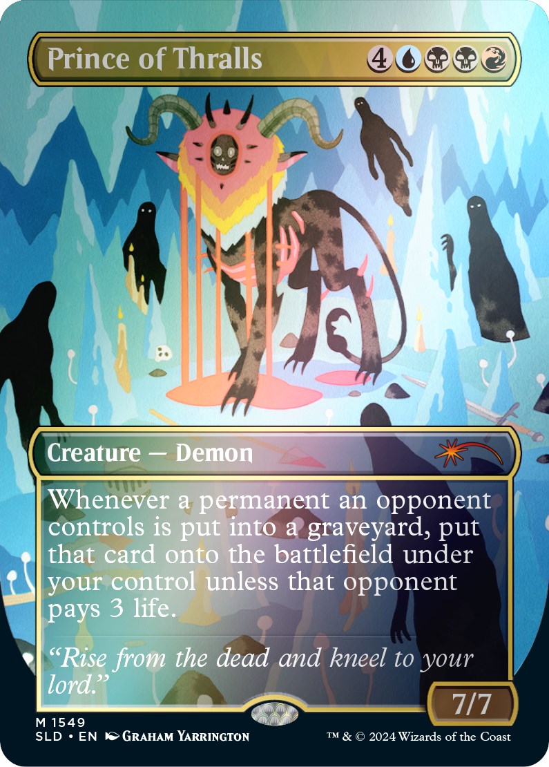 Prince of Thralls (Rainbow Foil) [Secret Lair Drop Series] | Shuffle n Cut Hobbies & Games