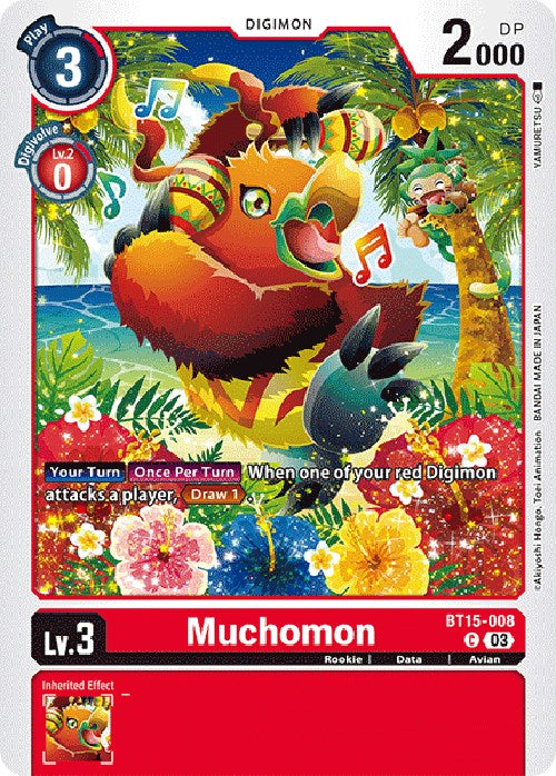 Muchomon [BT15-008] [Exceed Apocalypse] | Shuffle n Cut Hobbies & Games