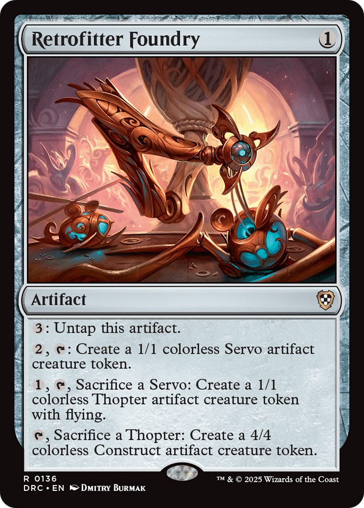 Retrofitter Foundry [Aetherdrift Commander] | Shuffle n Cut Hobbies & Games