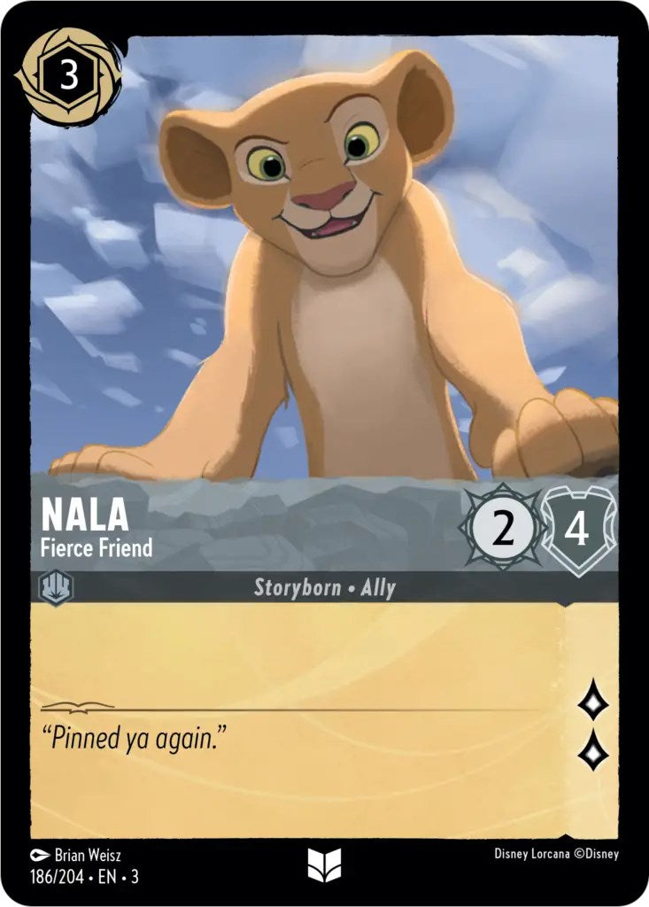 Nala - Fierce Friend (186/204) [Into the Inklands] | Shuffle n Cut Hobbies & Games