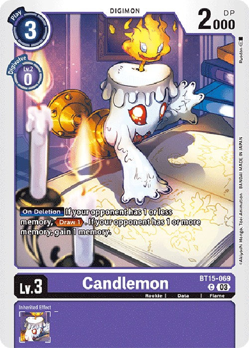 Candlemon [BT15-069] [Exceed Apocalypse] | Shuffle n Cut Hobbies & Games