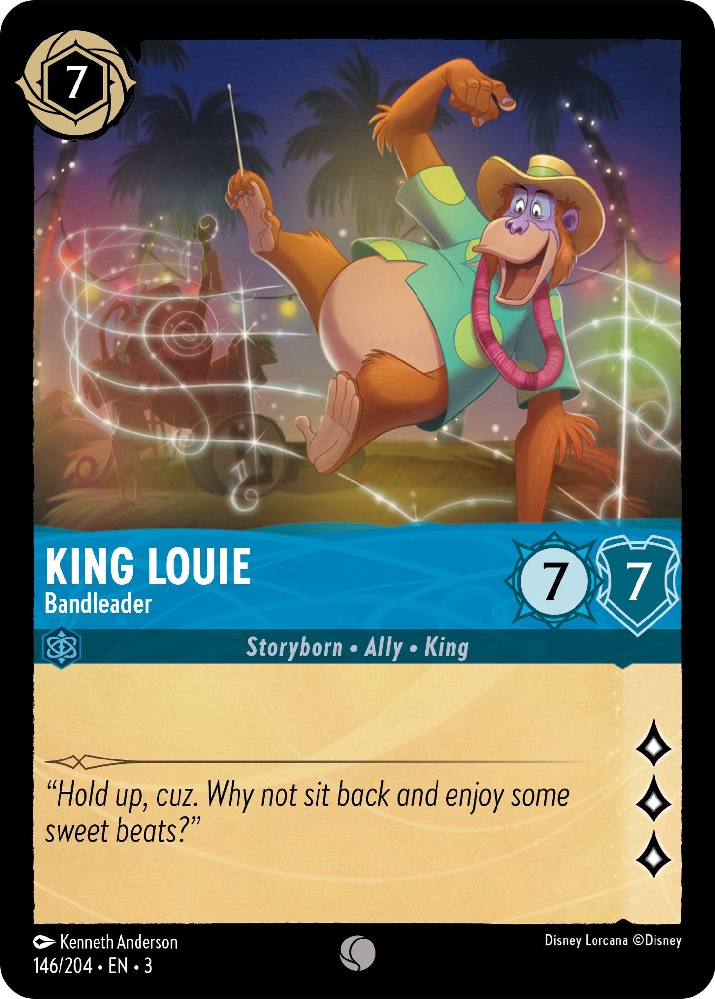 King Louie - Bandleader (146/204) [Into the Inklands] | Shuffle n Cut Hobbies & Games