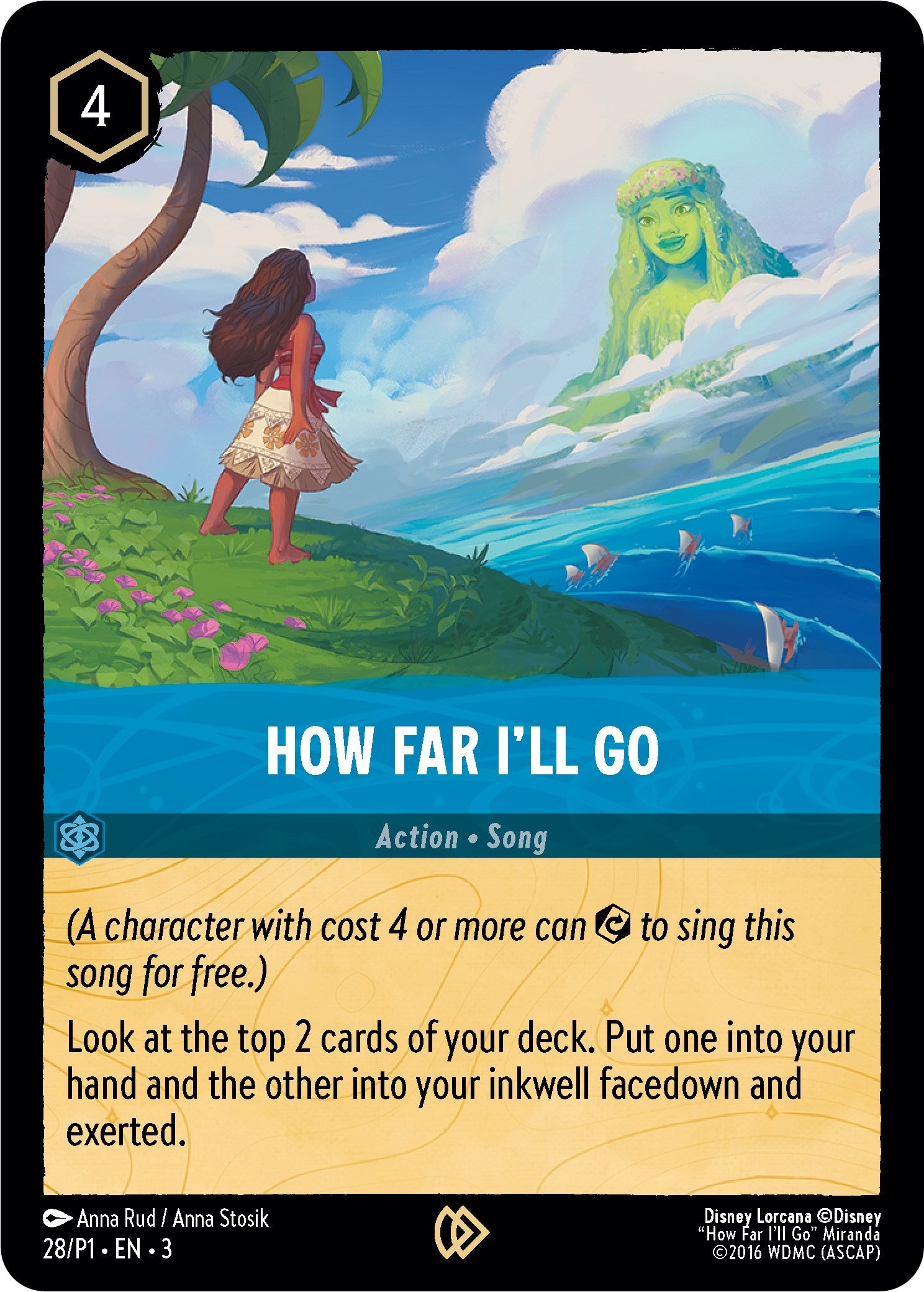 How Far I'll Go (28) [Promo Cards] | Shuffle n Cut Hobbies & Games