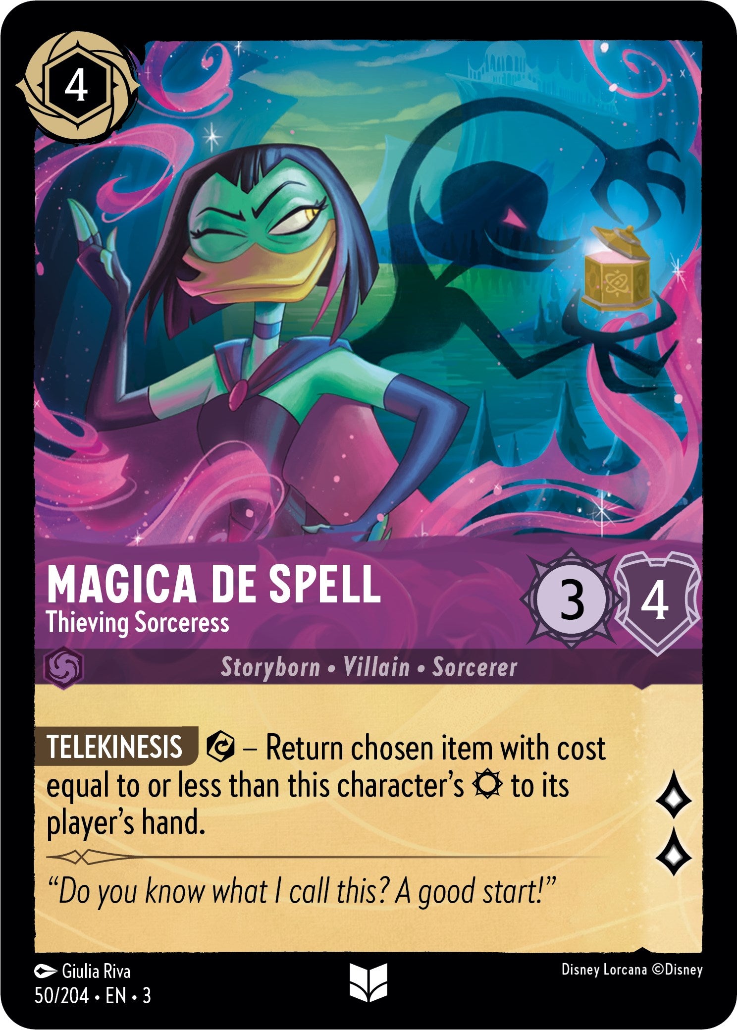 Magica De Spell - Thieving Sorceress (50/204) [Into the Inklands] | Shuffle n Cut Hobbies & Games