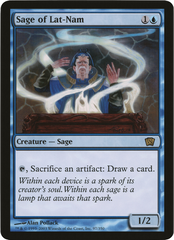 Sage of Lat-Nam (Oversized) [Eighth Edition Box Topper] | Shuffle n Cut Hobbies & Games